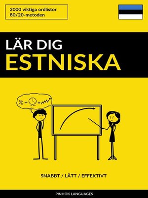 cover image of Lär dig Estniska